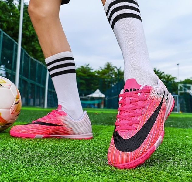 Футбольні сороконіжки Tezaz Turf Ground червоний (2181) 2181-D фото