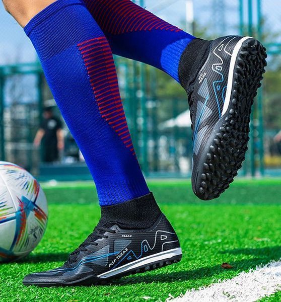 Футбольні сороконіжки Tezaz Turf Ground чорний (2022) 2022 фото